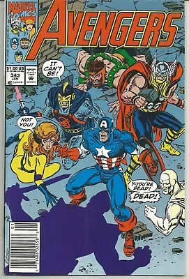 Buy Avengers #343 : 1st App The Gatherers : January 1992 : Marvel Comics.. • 14.95£