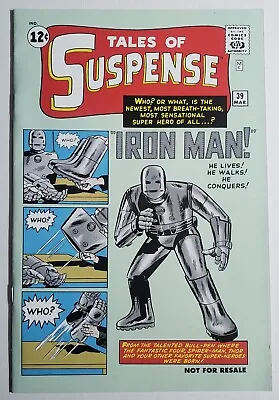 Buy Tales Of Suspense 39 VF/VF+ 1st App Iron Man Toybiz Reprint Marvel Comics Key • 11.84£