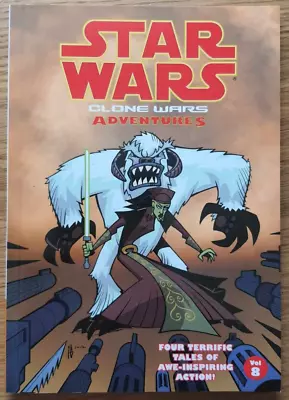 Buy Star Wars The Clone Wars Adventures Volume 8 TPB Paperback Digest Graphic Novel • 2.99£