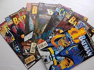 Buy Batman Detective Comics Catwoman Shadow Bat - KnightQuest 7 Issue Bundle - 1993 • 25£