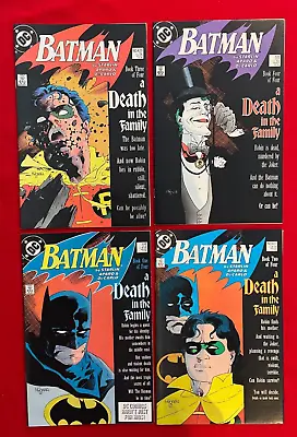 Buy Batman # 426-429 DEC 1988-JAN 1989 WHITE PAGES NM DC ID: LOTB-350 • 118.58£