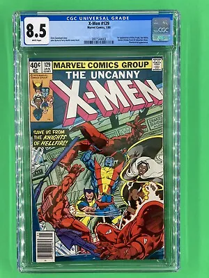 Buy The Uncanny X-Men #129 CGC 8.5 Chris Claremont First Emma Frost & Kitty Pryde • 496.45£