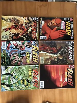Buy 2004 DC “The FLASH” Lot Of 6 #210,211,213,215 And 216 + DC C P NO 1 (CM69) • 13.04£