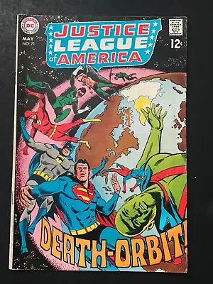 Buy Dc Comics Justice League Of America #71 1969 Vf • 32.13£