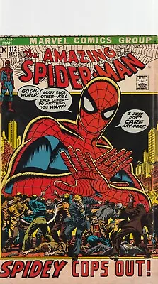 Buy  The Amazing Spider-Man  112, September 1972; Marvel Comics Group Comic Book: VG • 22.96£