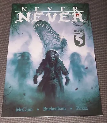 Buy NEVER NEVER #1 (2021) 1st Printing Virus Heavy Metal Comic Peter Pan Horror A3 • 4£
