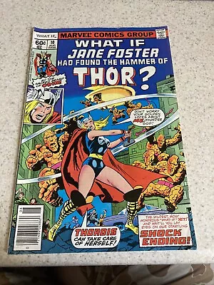Buy What If #10 1st Appearance Of Jane Foster As Thor Marvel 1978 • 39.83£