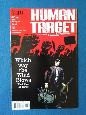Buy HUMAN TARGET Issue 7 DC Vertigo Comic April 2004 • 6.99£