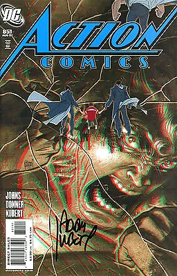 Buy Superman Action Comics #851 (3-d Issue With Glasses) Signed Artist Adam Kubert • 15.98£