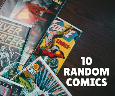 Buy  10 X Comic Book Bundle/ Mystery Box (Marvek, DC, Vertigo, Dark Horse, Image)  • 10£