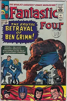 Buy Fantastic Four 41 - 1965 - Fine/Very Fine - 1965 • 64.99£