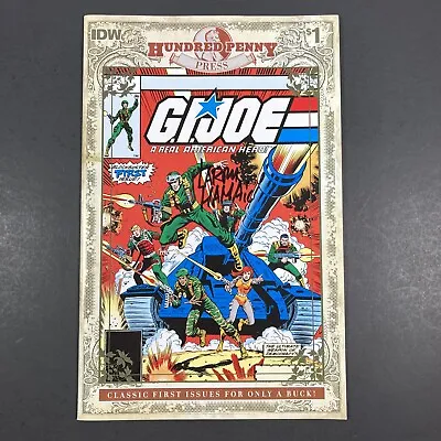 Buy G. I. Joe: A Real American Hero 1 Hundred Penny Press Edition Larry Hama Signed • 35.68£
