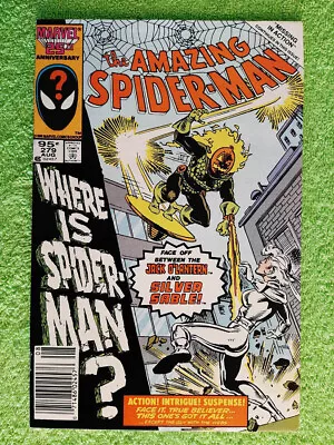 Buy AMAZING SPIDER-MAN #279 NM- Canadian Price Variant 1st Silver Sable Cover RD5457 • 15.34£