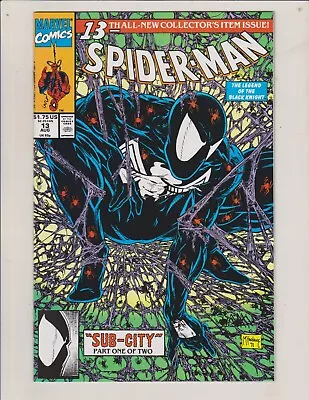 Buy Spider-man #13 Marvel 1991 Classic Todd Mcfarlane Venom Homage Cover Sub-city! • 15.80£