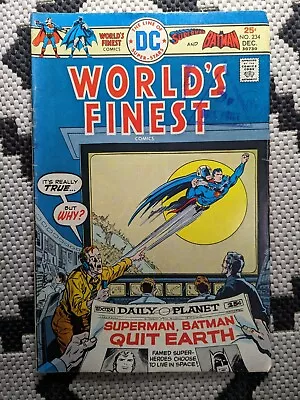 Buy The World's Finest - #234 - Superman & Batman - Dec 1973 - Dc Comics • 5.99£