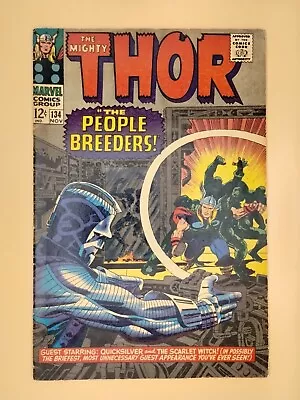 Buy Mighty Thor #134 1966 1st App High Evolutionary, Man-Beast, Guardians Of Galaxy  • 102.77£