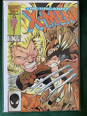 Buy Marvel Comics The Uncanny X-Men #213 1987  • 24.99£