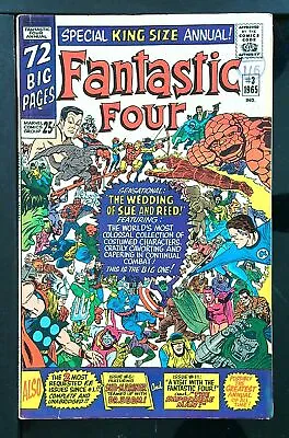 Buy Fantastic Four Annual #   3 (FN+) (Fne Plus+)  RS003 Marvel Comics ORIG US • 127.99£