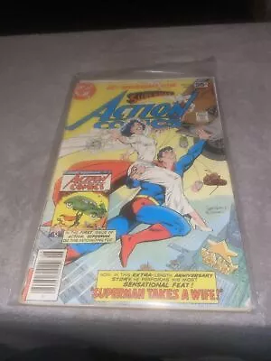 Buy Action Comics #484 (DC Comics 1978) 40th Anniversary - SUPERMAN TAKES A WIFE! • 10£