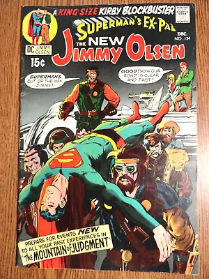 Buy Superman's Pal Jimmy Olsen #134 Hot Key 1st Darkseid Justice League JLA Kirby DC • 181.88£