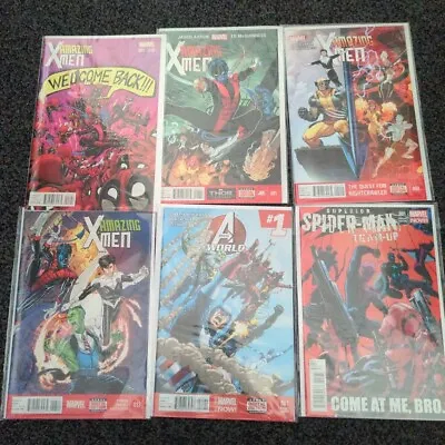 Buy Marvel Comics Bundle Superior Spider-man, Amazing X-Men,  Avengers • 6£