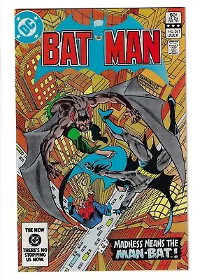 Buy Batman #361 NM- High Grade Man Bat DC Comics • 47.44£