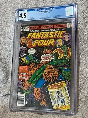 Buy Fantastic Four #209 CGC Graded 4.5 8/79 1979 Marvel Comics Newsstand • 27.59£