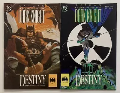 Buy Batman Legends Of Dark Knight #35 & #36 Destiny Both Parts (DC 1992) VF/NM • 14.62£