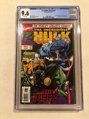 Buy Incredible Hulk #456 Cgc 9.6 1st Appearance Of War Hulk • 79.03£