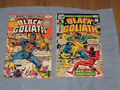 Buy Black Goliath 1 & 2 Marvel Comics Group • 17.39£