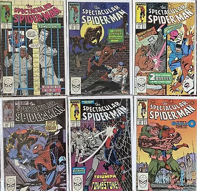 Buy 1988 Peter Parker Spectacular Spider-Man 151 152 153 154 155 156 NM • 14.99£