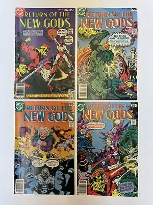 Buy Lot Of 4 Return Of The New Gods #15 16 17 18 Mid-High-Grade 1977-1978 DC Comics • 10.24£