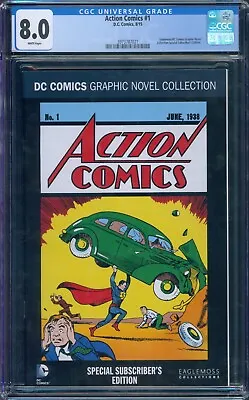 Buy Action Comics #1 Eaglemoss 08/15 CGC 8.0 • 130£
