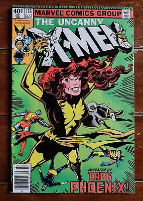 Buy UNCANNY X-MEN #135 FN+ 6.5 Grade Vntg '80 Marvel Comics Newsstand FREE SHIPPING! • 63.95£