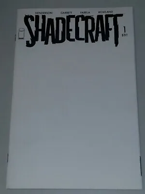 Buy Shadecraft #1 Blank Variant Image Comics March 2021 • 8.99£