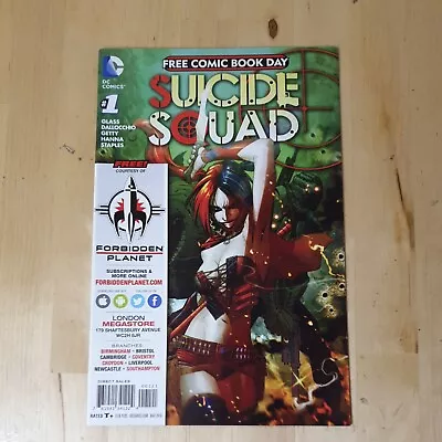 Buy FCBD 2016 Suicide Squad #1 DC Comics Forbidden Planet Cover 1st Team Appearance • 1.59£