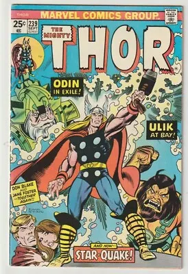 Buy J157 Thor 239 Marvel 1975 Comic Book • 3.93£