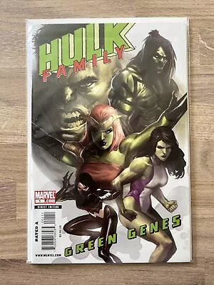 Buy Marvel Comics Hulk Family #1 Green Genes 2009 Djurdjevic Cover • 15.99£