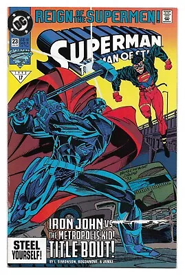 Buy Superman: The Man Of Steel #23 : VF/NM :  Ambush!  : Reign Of The Supermen • 73.45£