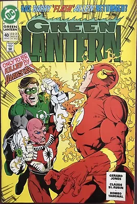 Buy Green Lantern #40 VF May 1993 Has Barry Flash Allen Returned ? • 5.99£