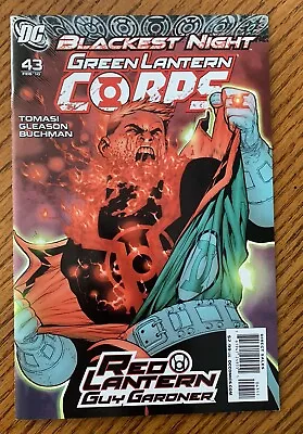 Buy DC Comics Green Lantern Corps 43 2010 1st Guy Gardner As Red Lantern Kyle Rayner • 3.95£