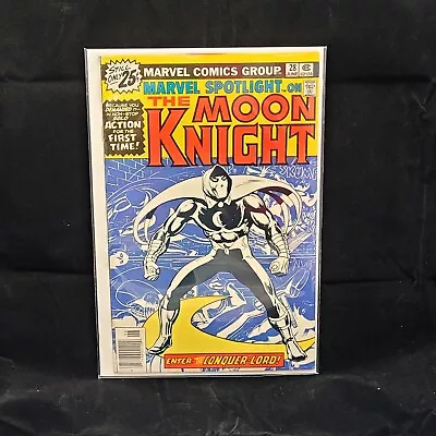 Buy Marvel Spotlight #28 First Moon Knight Solo Appearance Key 1st Very High Grade • 158.12£