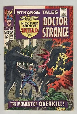 Buy Strange Tales #151 December 1966 VG 1st Steranko At Marvel  • 14.42£