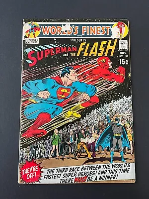 Buy World's Finest #198 - 3rd Superman/Flash Race (DC, 1970) VG • 10.18£