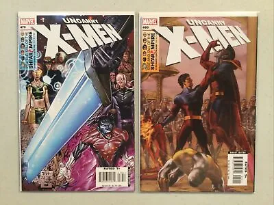 Buy Uncanny X-men #s 479, 480, Marvel Comics Hop1 • 6.43£