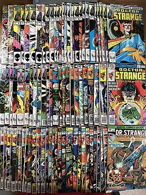 Buy Doctor Strange #1-81 Special Giant Size 1974 Series COMPLETE Lot Run Set Marvel • 474.36£