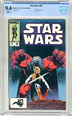 Buy Star Wars  #89   CBCS   9.4   NM   White Pages   11/84   Direct Edition • 51.97£