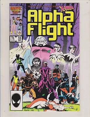 Buy Alpha Flight #33 Marvel 1986 X-men 1st Lady Deathstrike Key Mignola Buscema Key • 11.85£