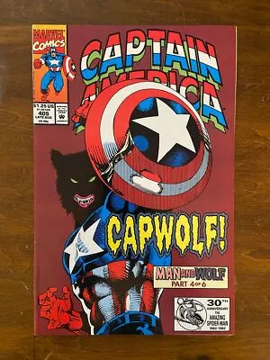 Buy CAPTAIN AMERICA #405 (Marvel, 1968) VF Capwolf! • 4.74£