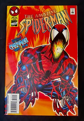 Buy AMAZING SPIDER-MAN #410 - KEY 1st Spider-Man-Carnage (Marvel 1996) 9.2 NM- • 54.12£